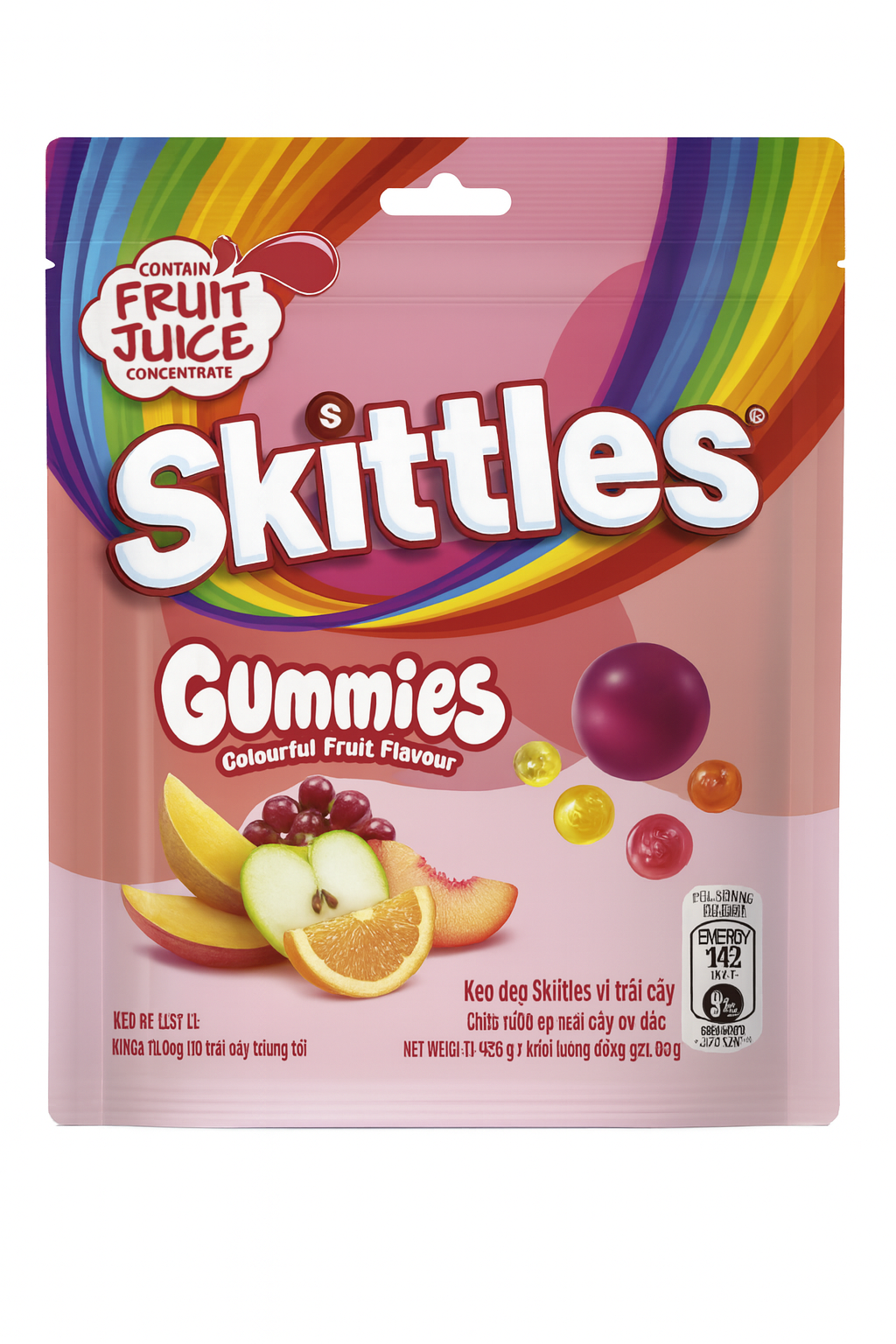 Skittles gummies fruit