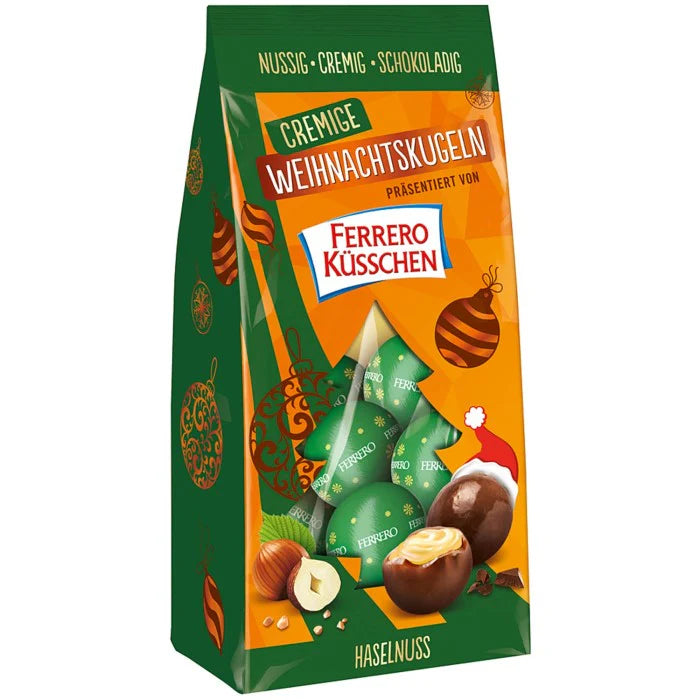 Frerro kusschen hazelnut balls