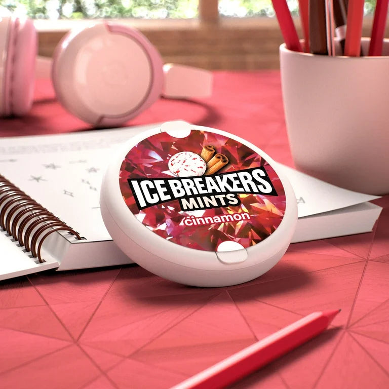 Ice breakers mints cinnamon