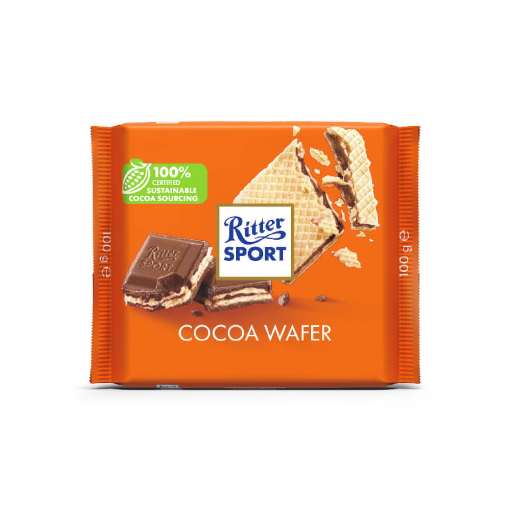 Ritter sport cocoa wafer