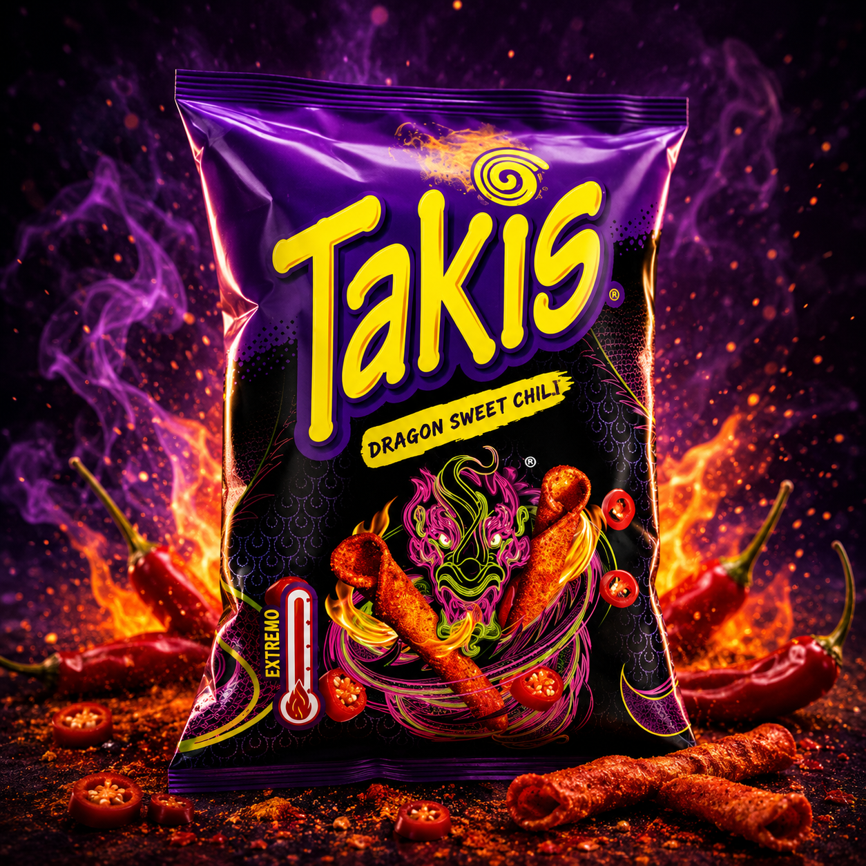 Takis Dragon Sweet Chilli