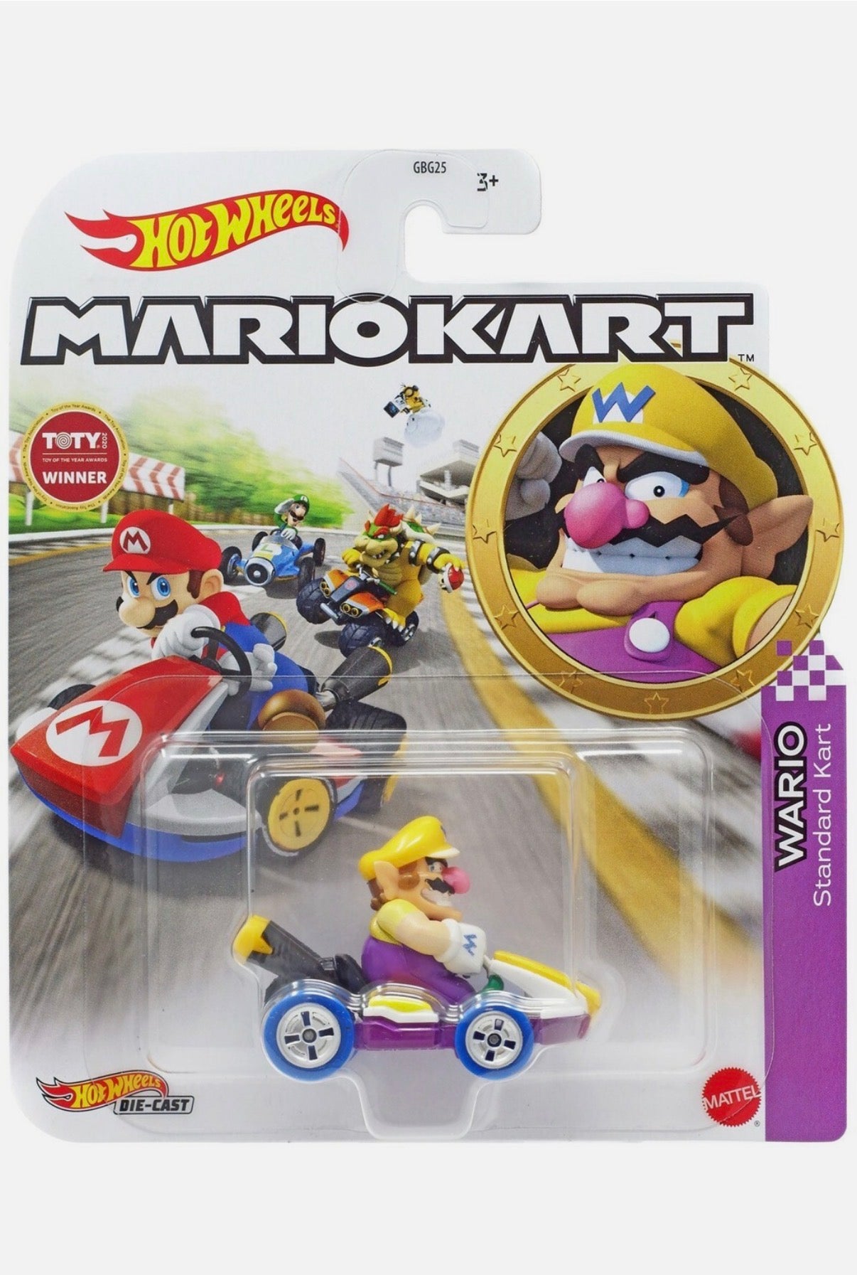 Hot wheels mariokart wario