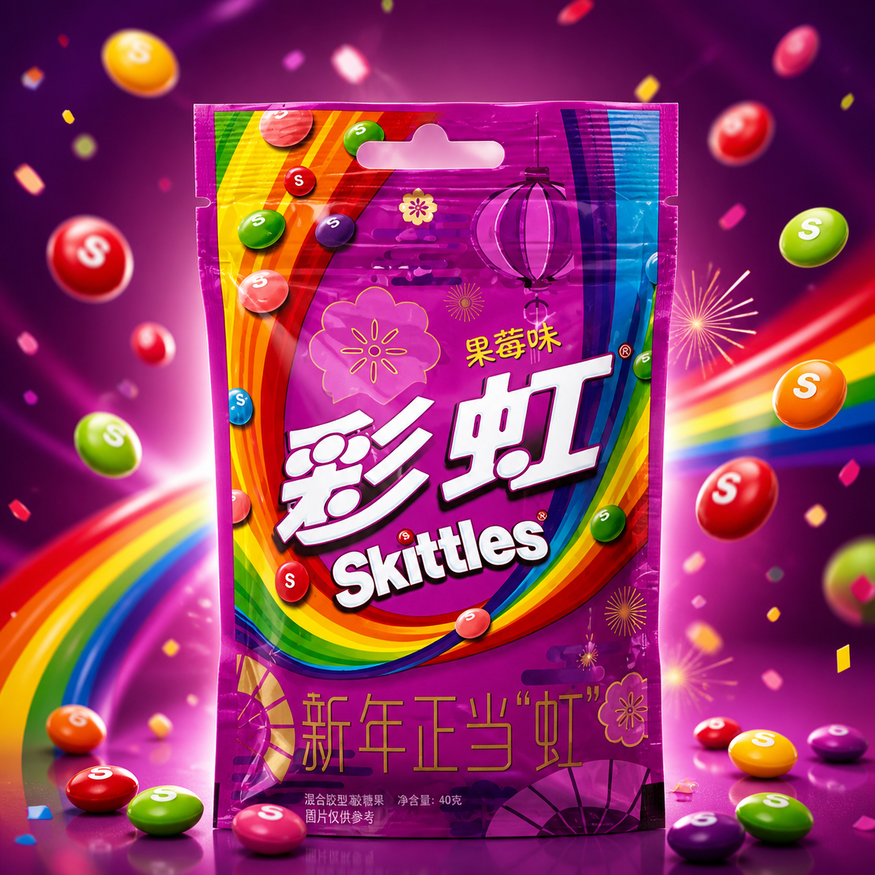 Skittles Candy Berry Flavor