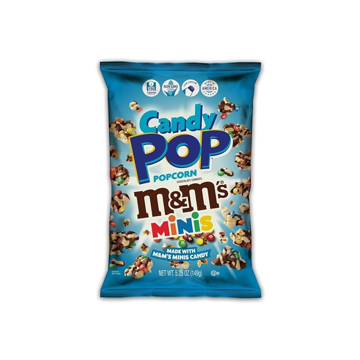 Cansy popcorn m&ms minis 149g