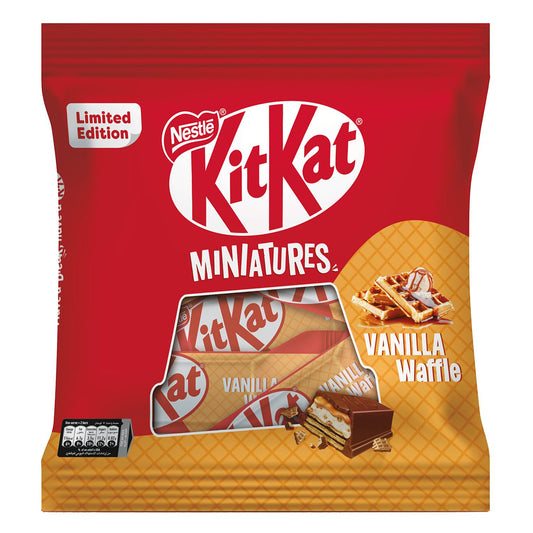 Kitkat vanilla waffle limited edition
