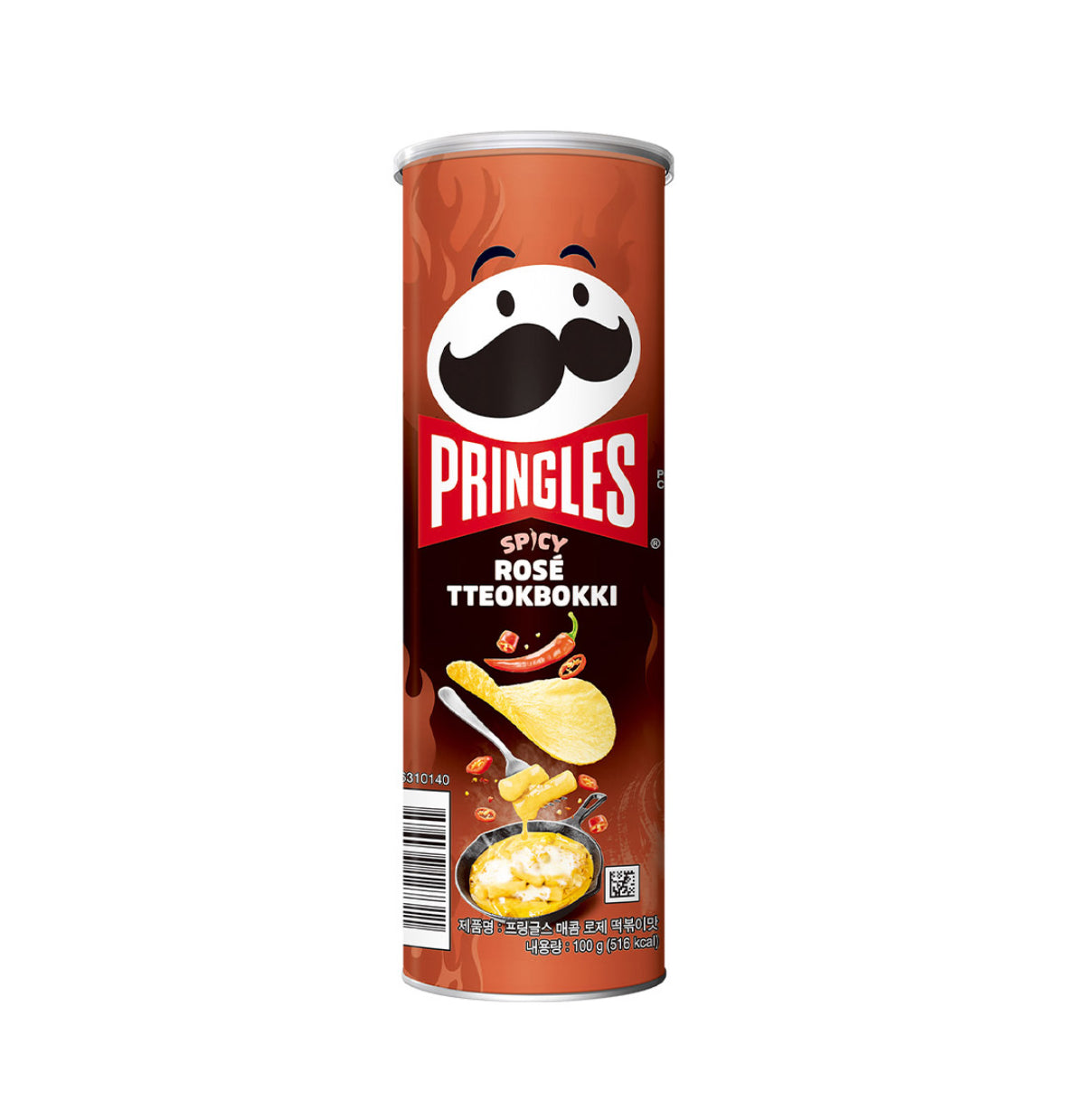 Pringles spicy rose tteokbokki