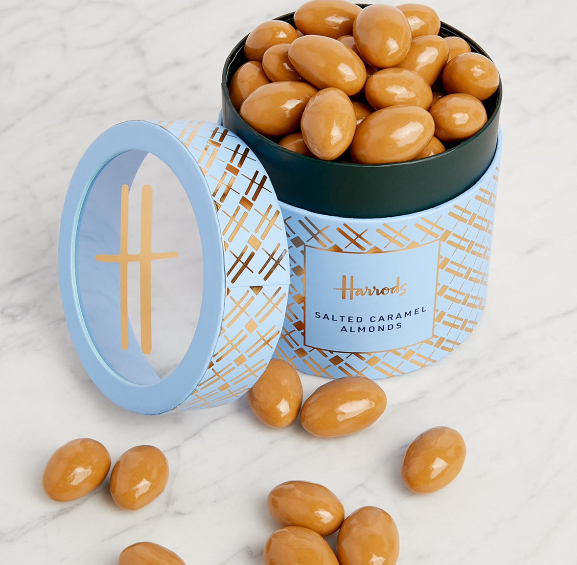 harrods salted caramel almonds