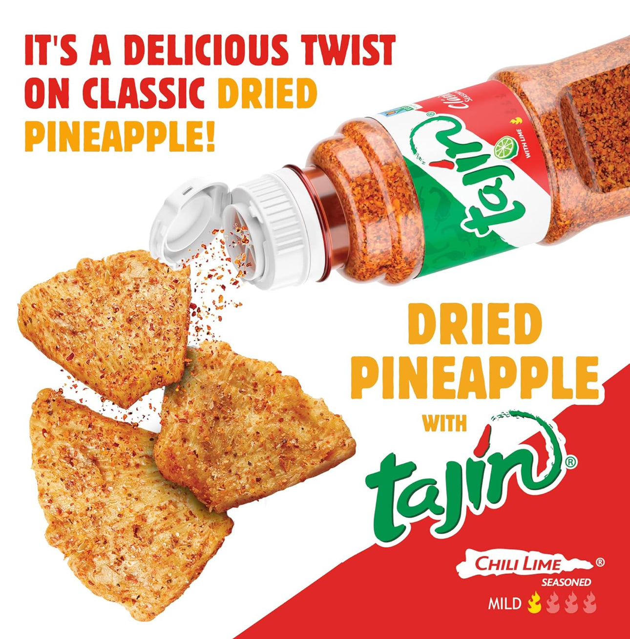 Nutrissimo Dried Pineapple with Tajin