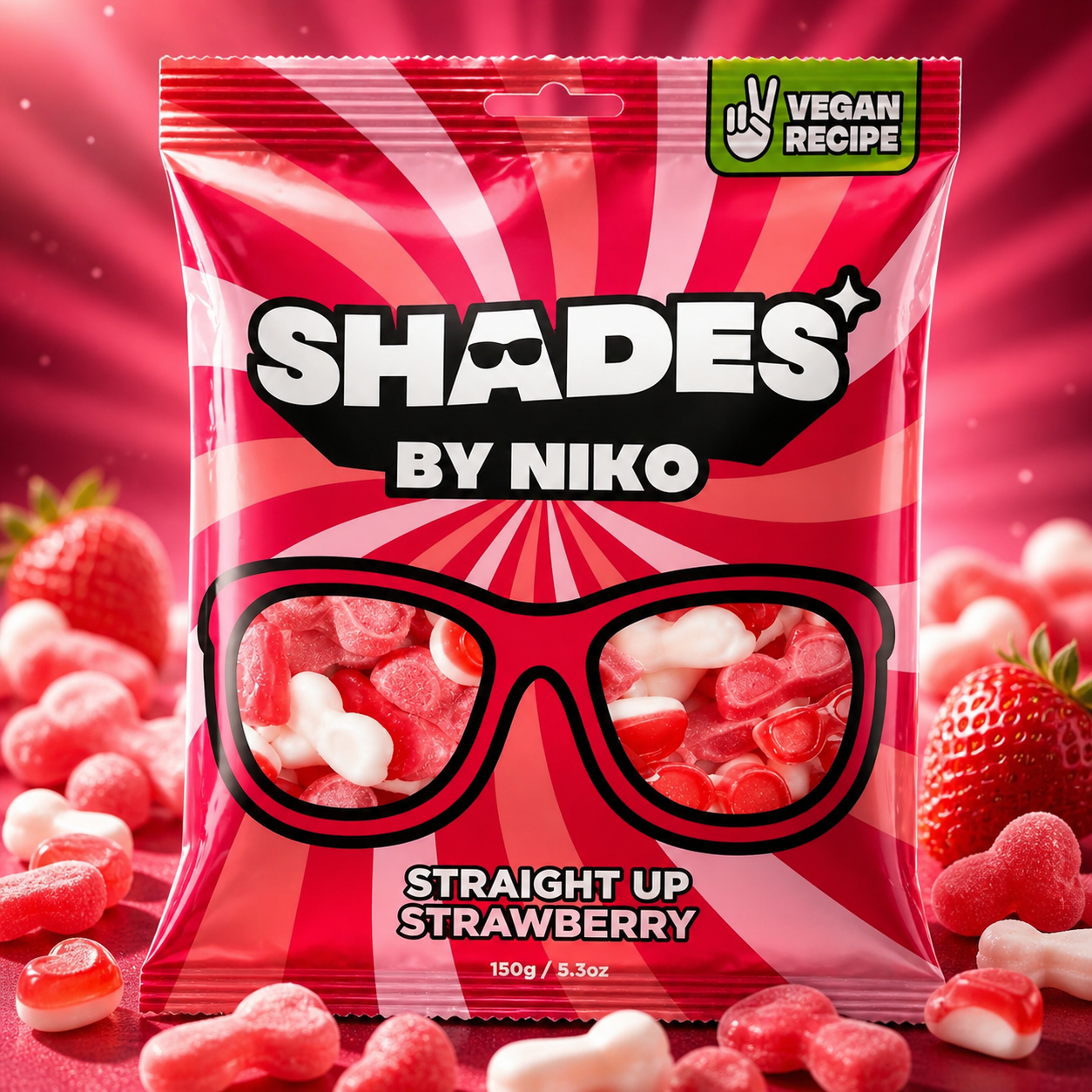 Shades by niko strawberry