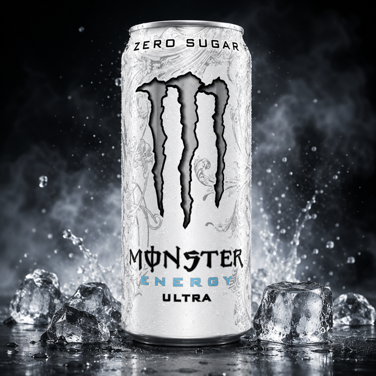 Monster Energy Ultra White