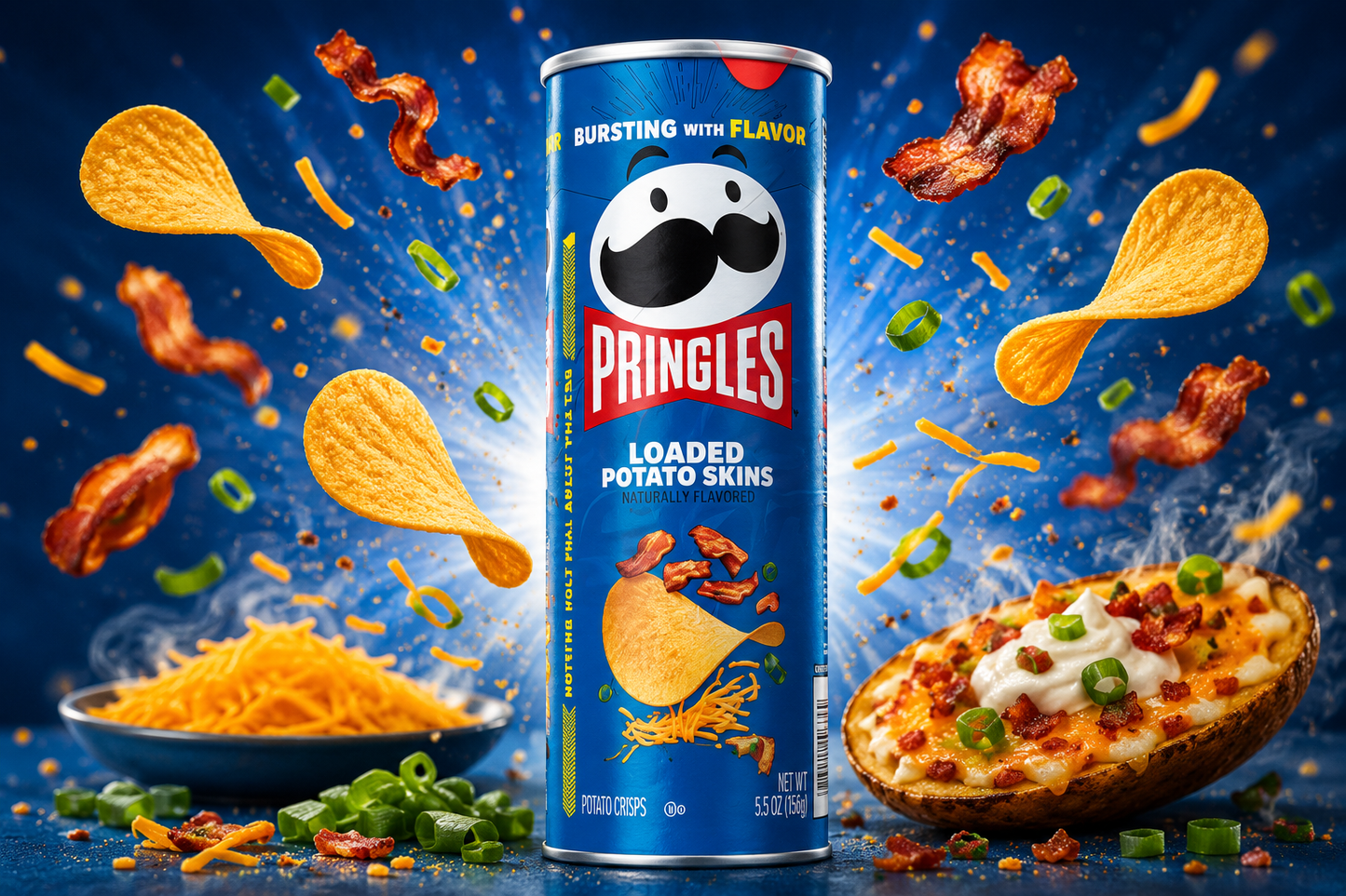 Pringles Loaded Potato Skin Flavor