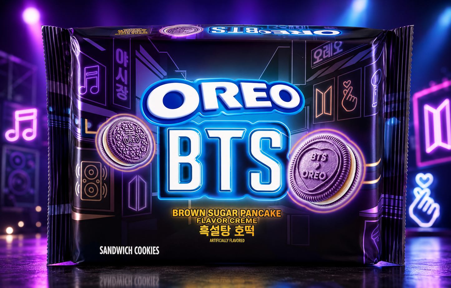 OREO BTS Brown Sugar pancake