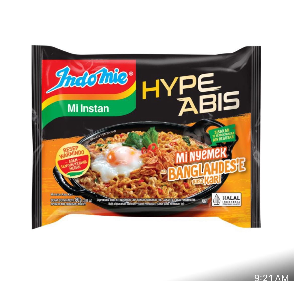 Indomie hype abis banghlahdese