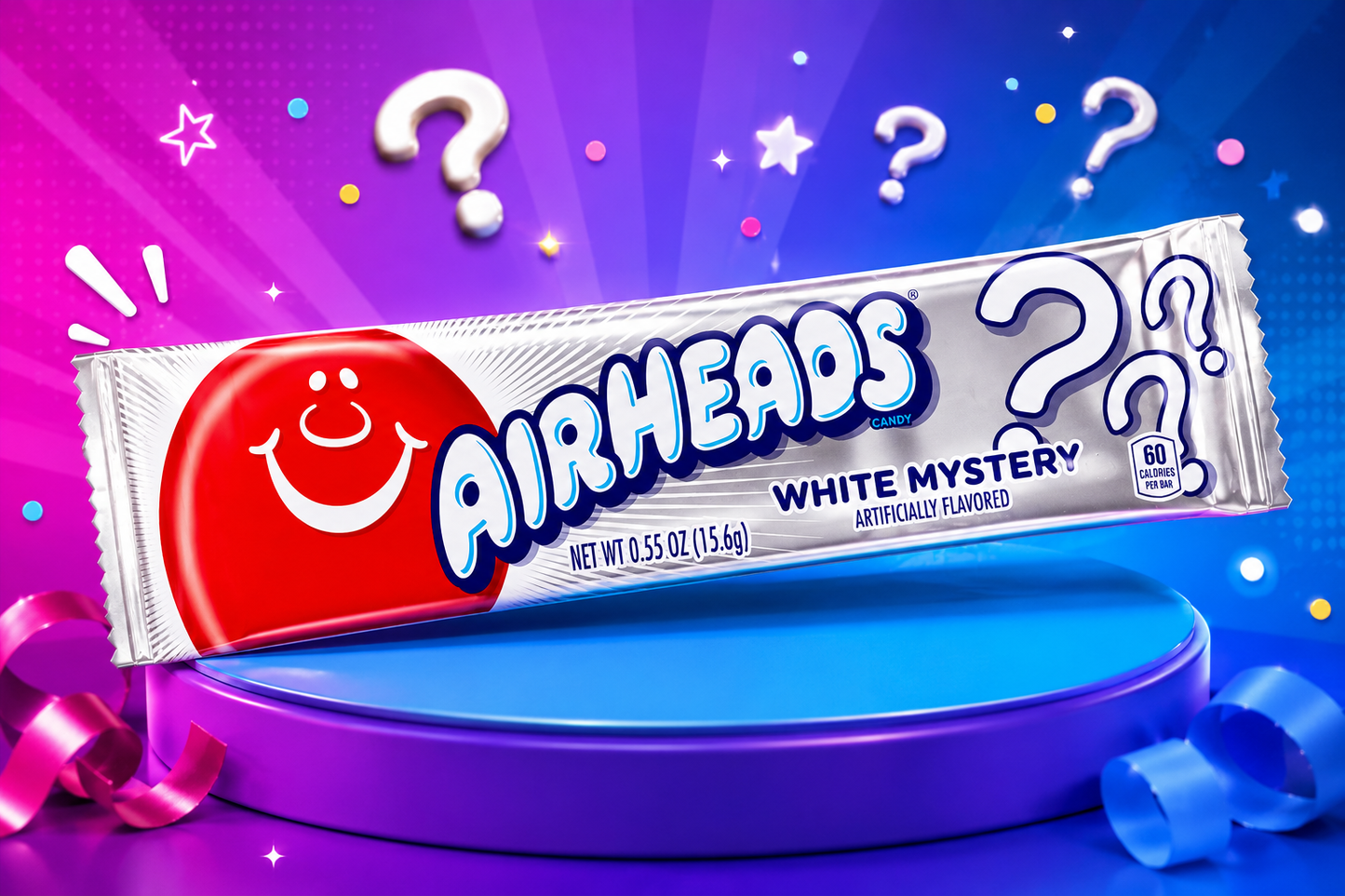 Airheads White Mystery Flavor