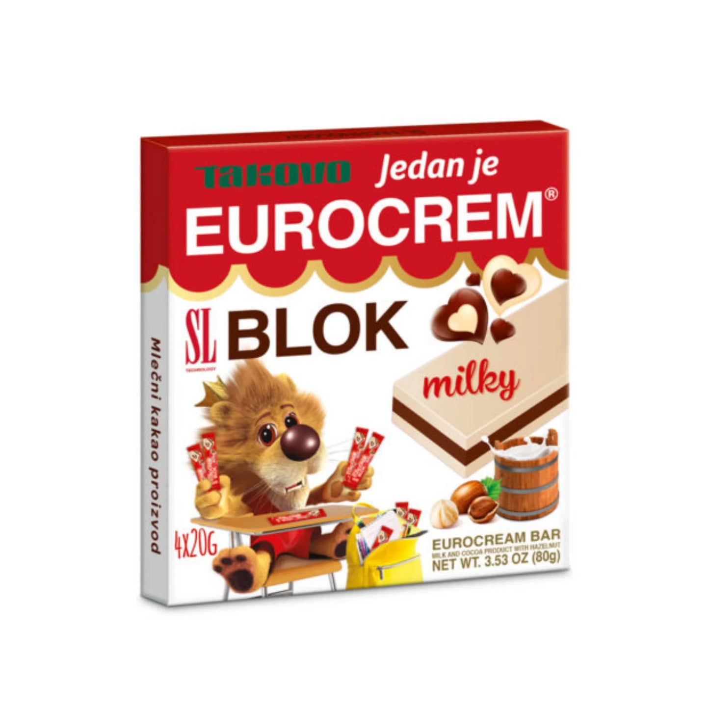Euro cream SL block