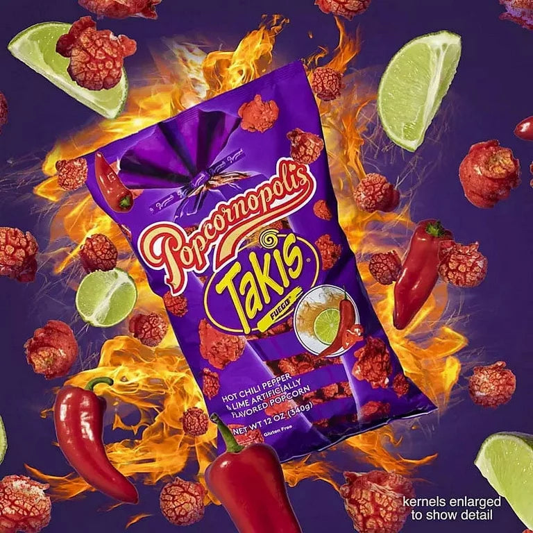 Popcornopolis Takis Fuego Popcorn 28g