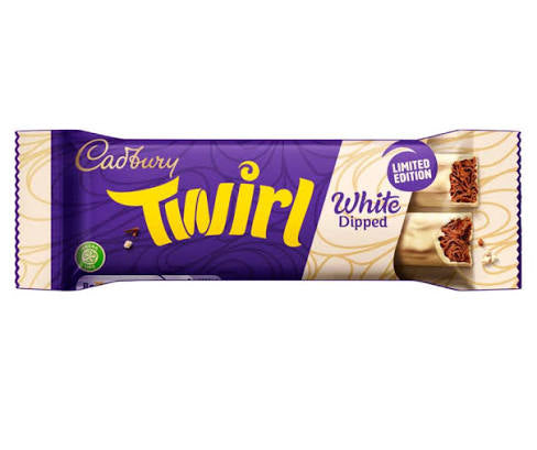 Cadbury Twirl white dipped