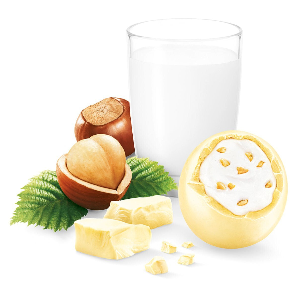 Kinder schoko bons white