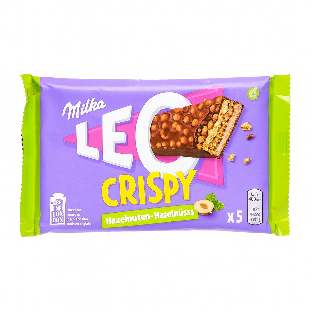 Milka Leo Crispy chocolate wafer X1 ( one piece )