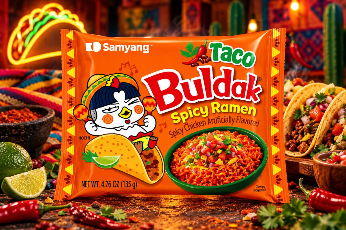 Taco Buldak Spicy Ramen