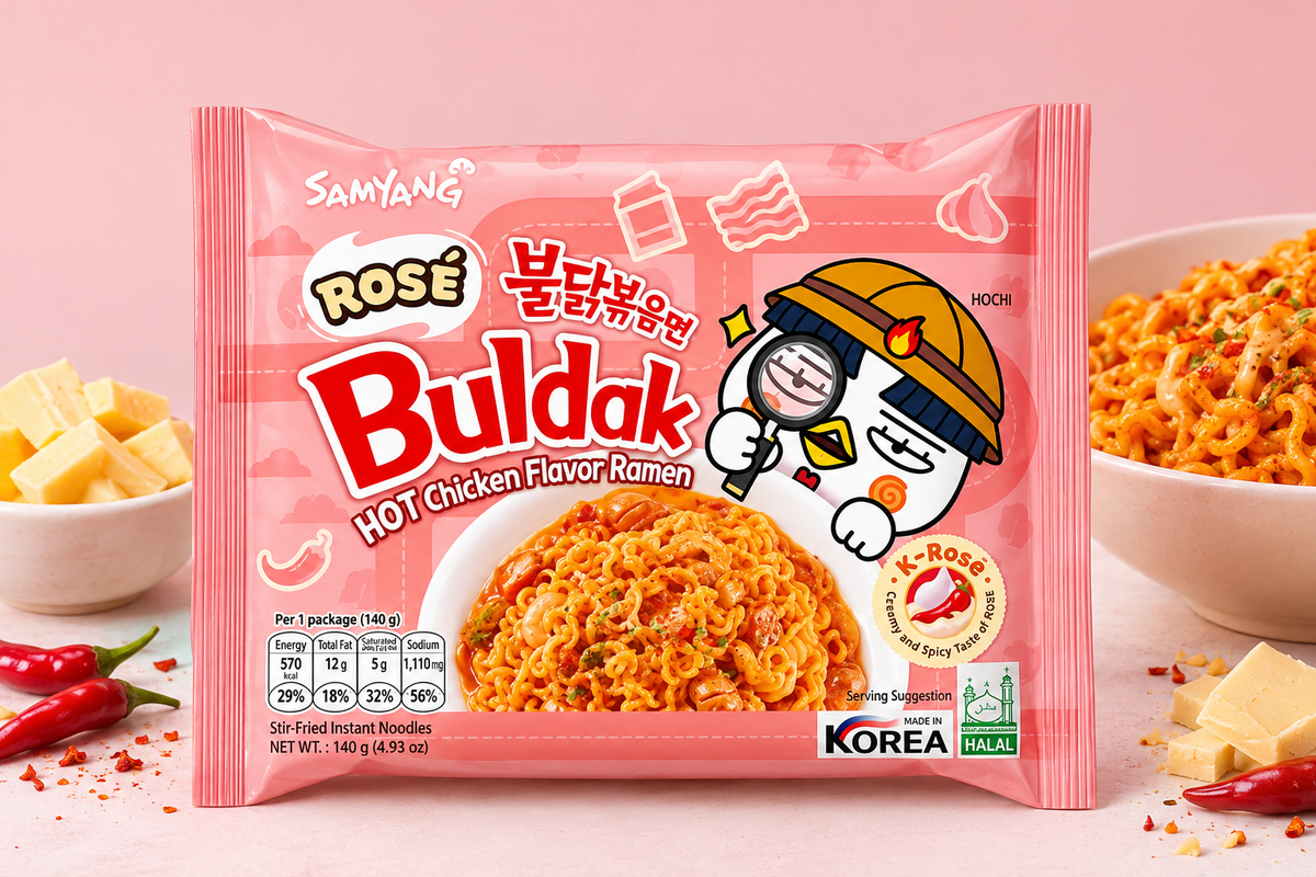 Buldak Rose Ramen