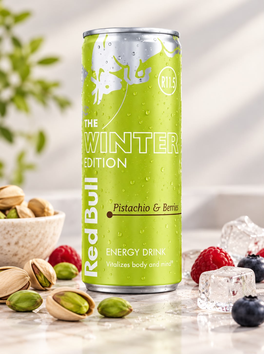 Redbull Pistachio & Berries