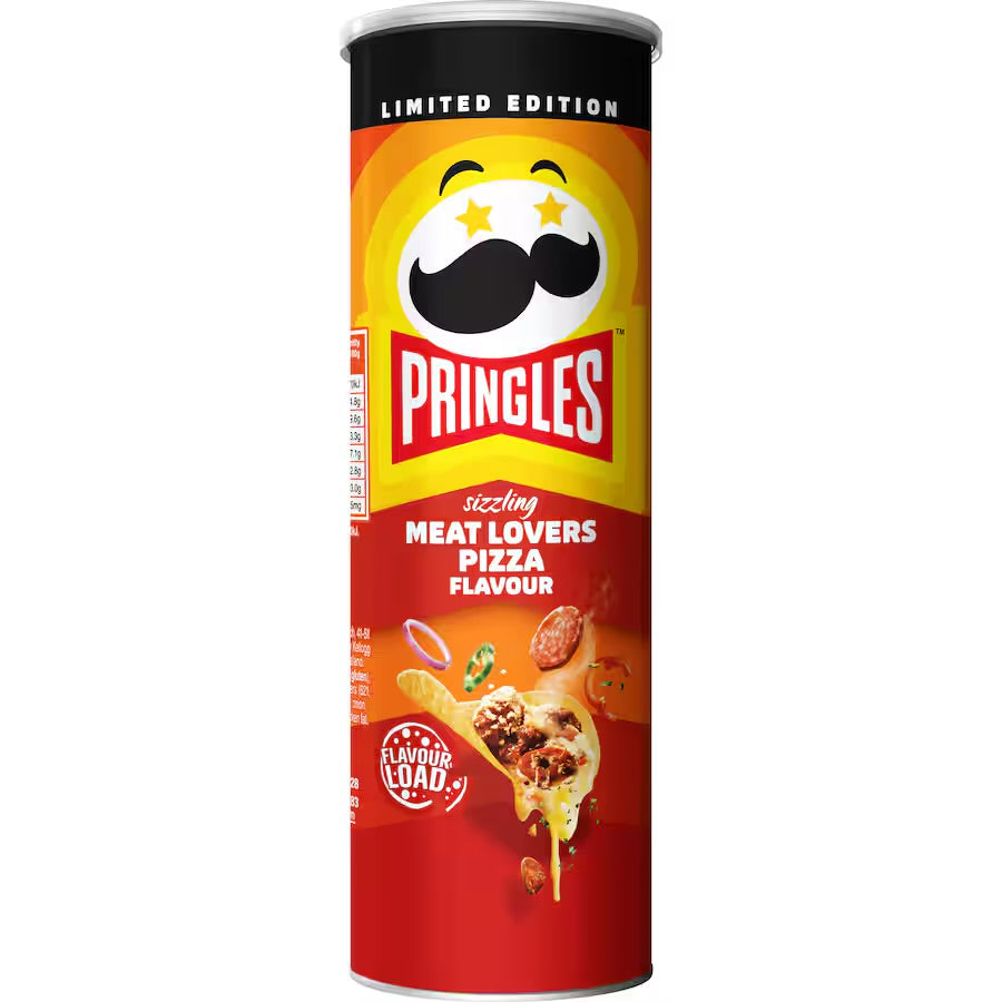 Pringles meat lovers pizza