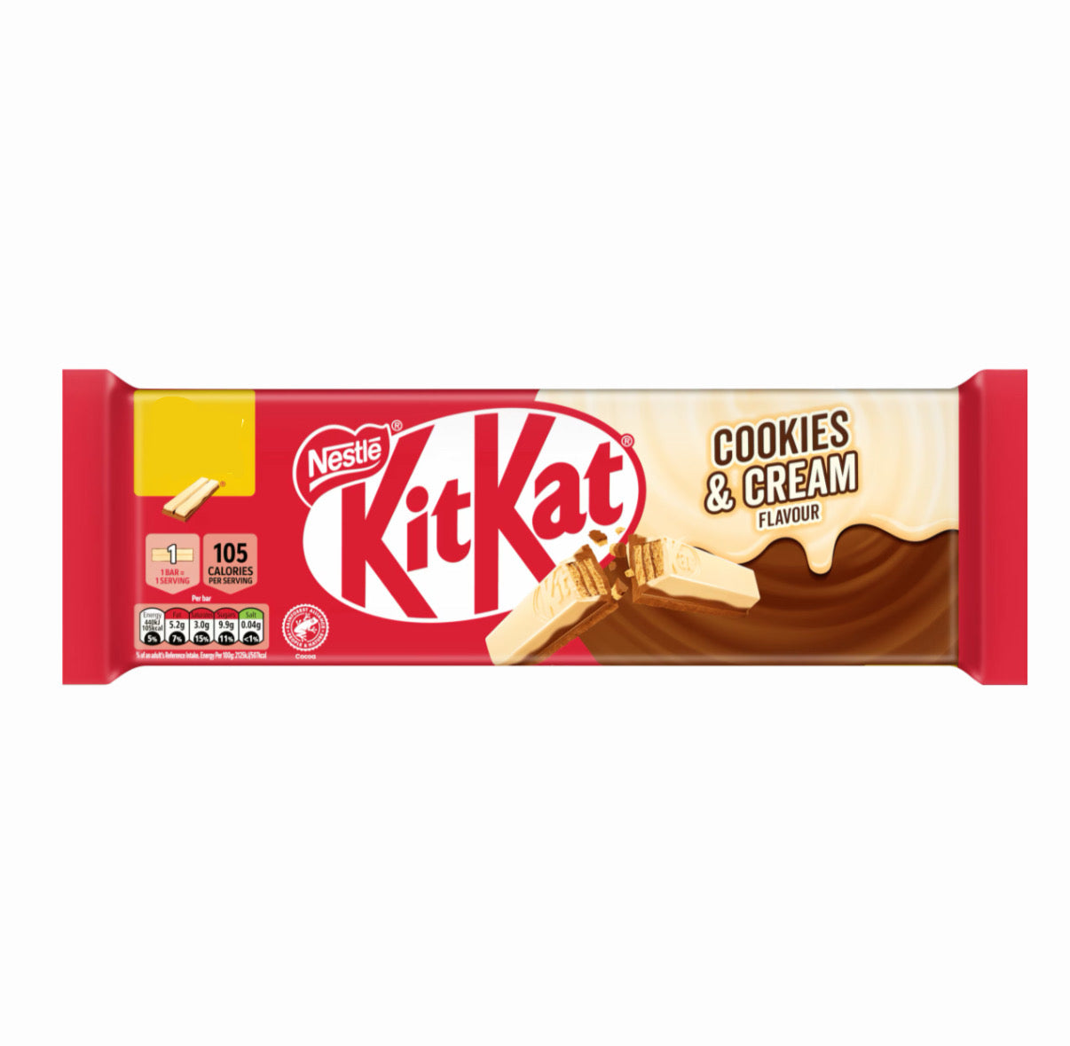 Kitkat cookies and cream