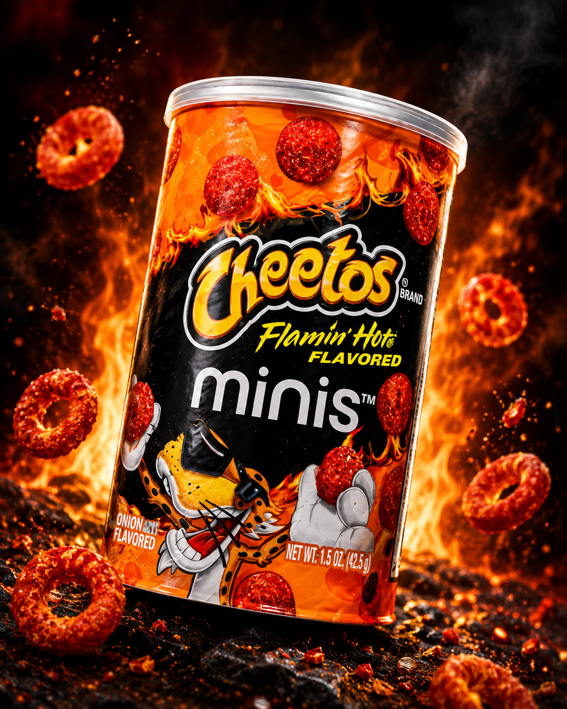 Cheetos Minis Flaming Hot
