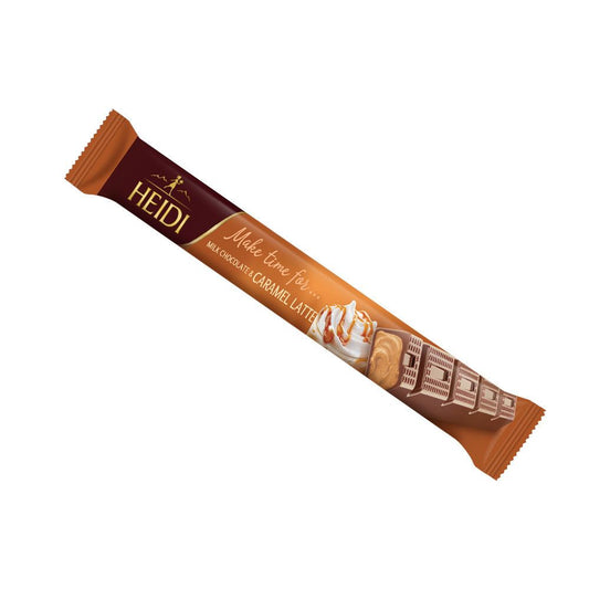 Heidi milk chocolate & caramel latte