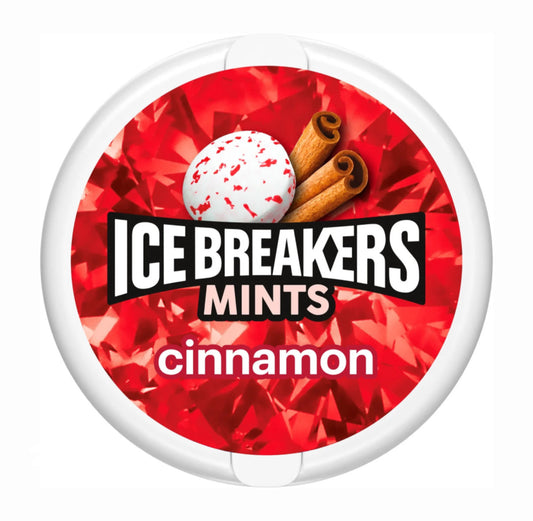 Ice breakers mints cinnamon