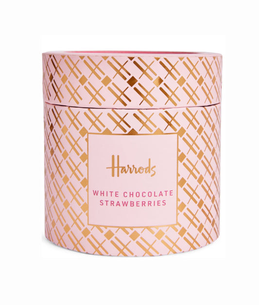 Harrods white chocolate strawberries
