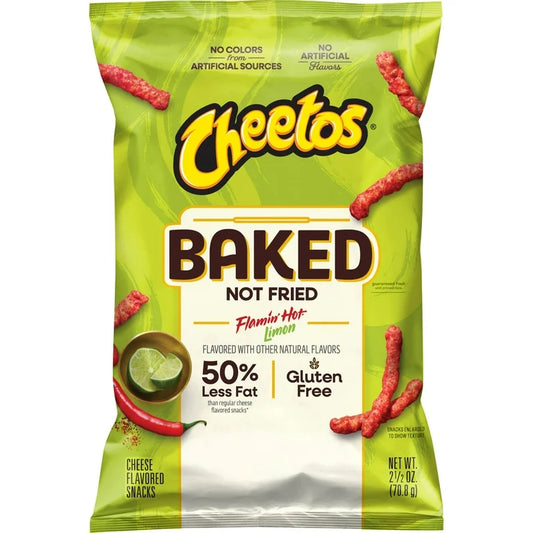 Cheetos baked lime flamin hot