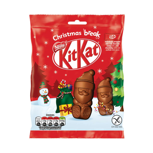 Kitkat mini santa