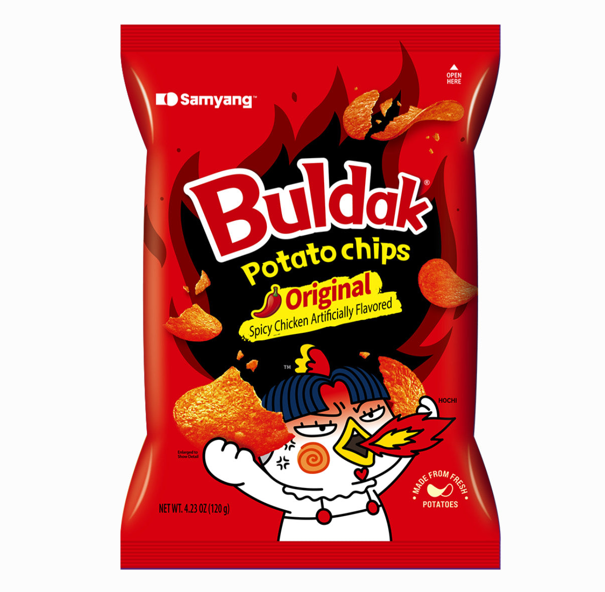 Buldak potato chips original 120g