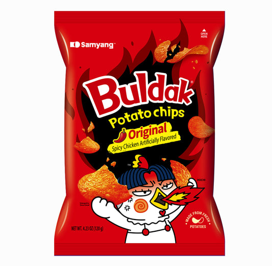 Buldak potato chips original 120g