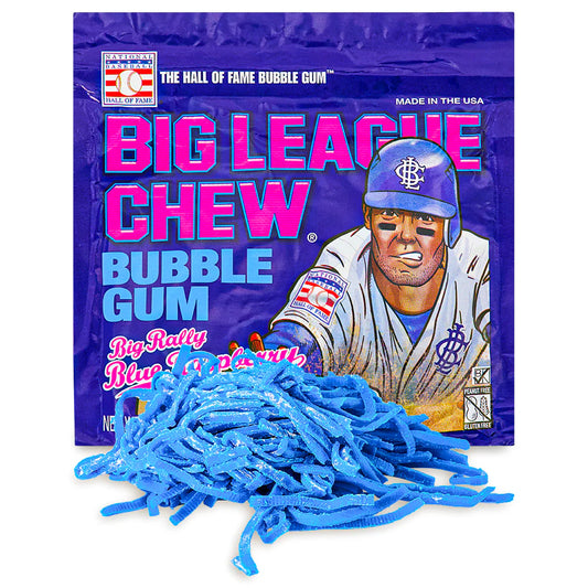 Big league chew blue