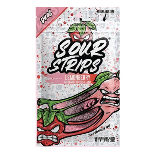 Sour strips lemon berry