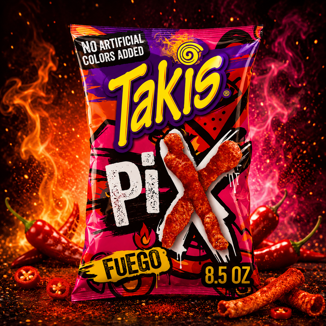 Takis PIX Fuego