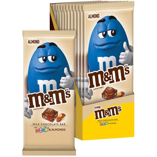 M&ms bar almonds