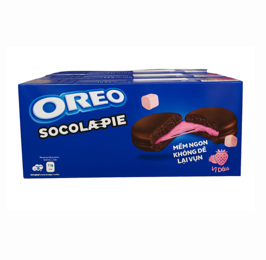Oreo socola pie strawberry