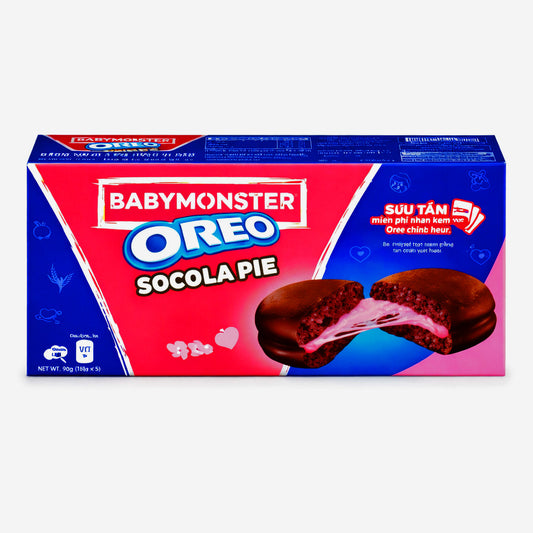 Oreo baby monster socola pie strawberry