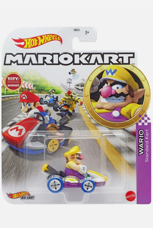 Hot wheels mariokart wario