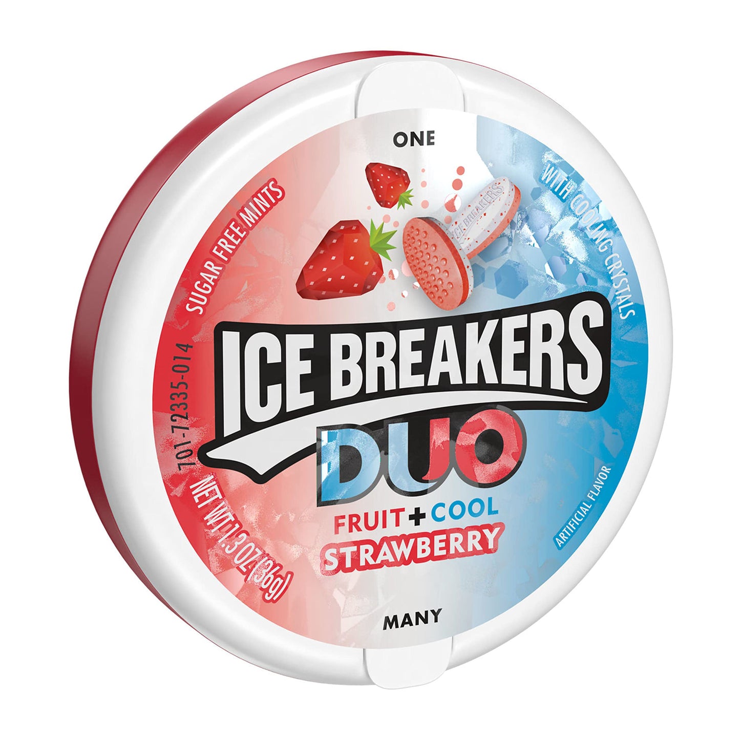 Ice breakers duo strawberry