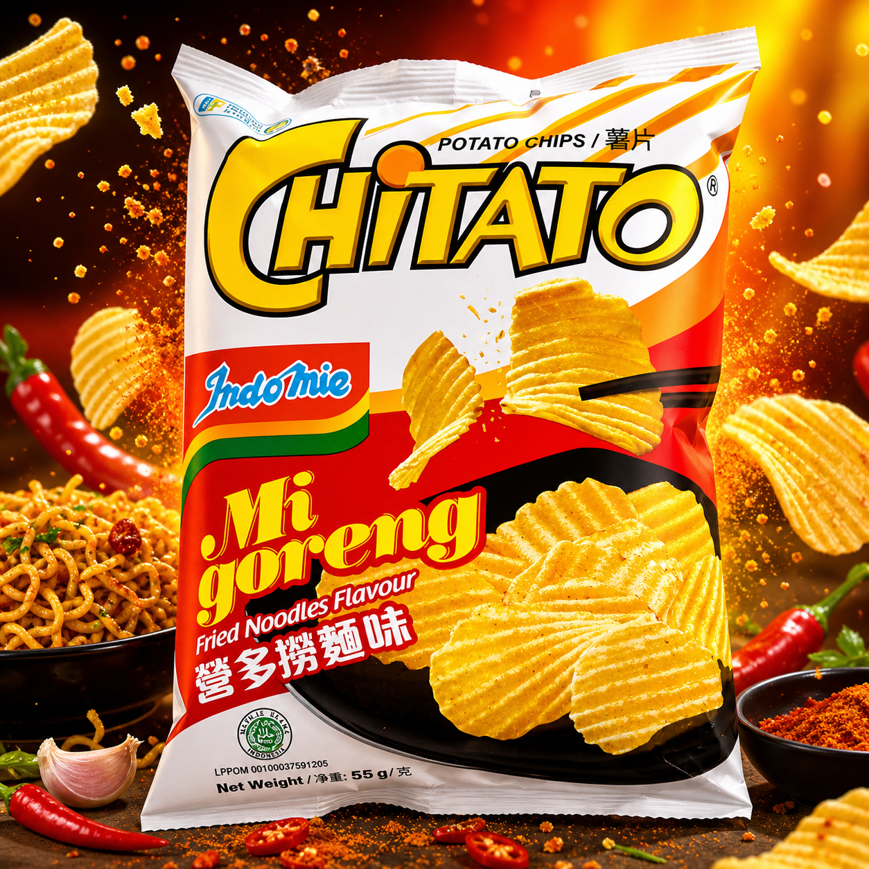 Chitato Indomie Mi Goreng Potato Chips