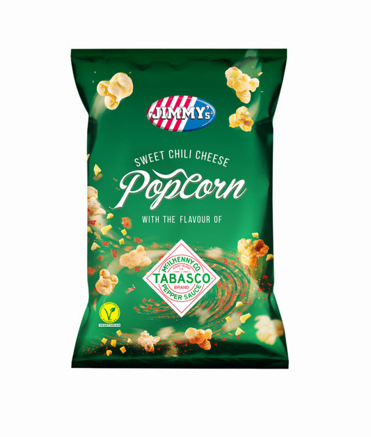 Sweet chili cheese popcorn tabasco