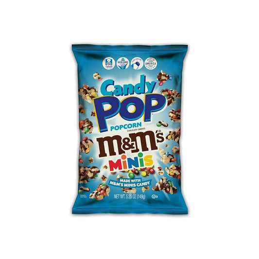 Cansy popcorn m&ms minis 149g