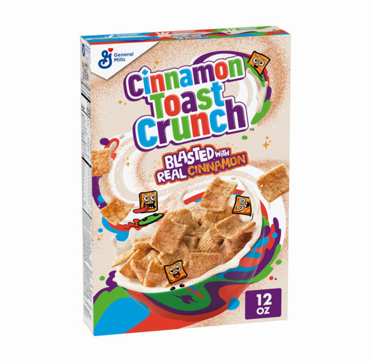 Cinnamon toast crunch cereal