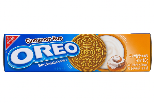 Oreo cinnamon bun edition