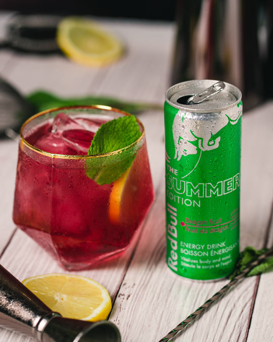 Redbull dragon fruit